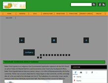Tablet Screenshot of betterworlduganda.com